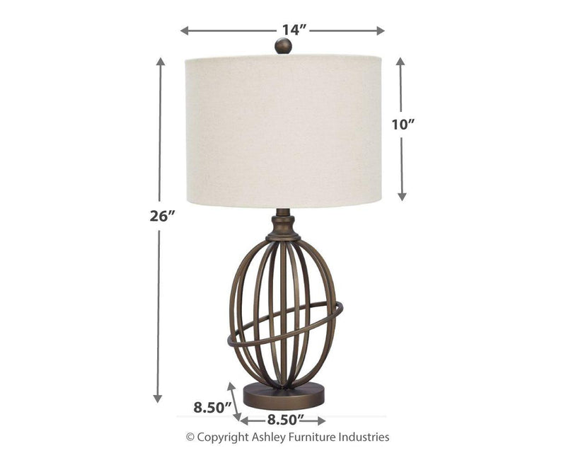 Manasa - Metal Table Lamp (1/cn)
