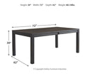 Jeanette - Rectangular Dining Room Table