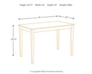 Kimonte - Rectangular Dining Room Table