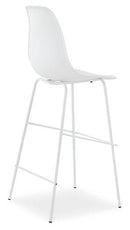 Forestead White Bar Height Bar Stool