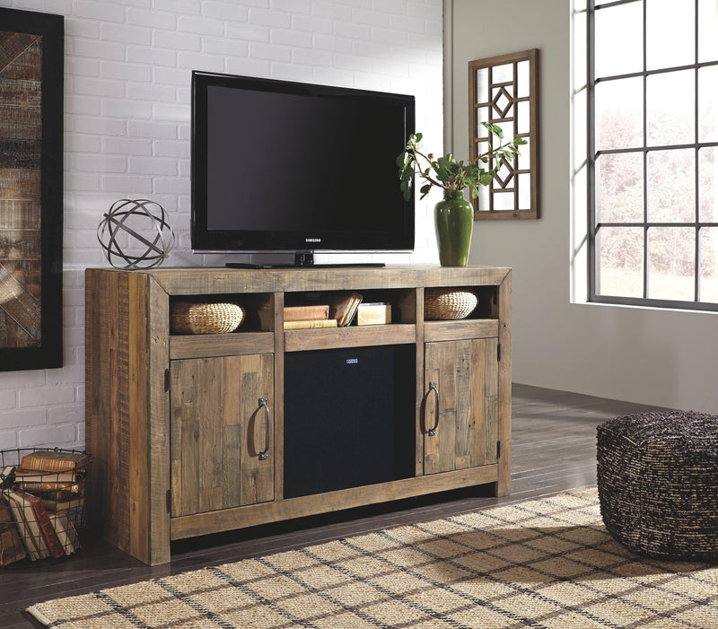 Sommerford - Lg Tv Stand W/fireplace Option
