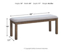 Moriville - Upholstered Bench