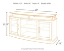 Chanceen - Medium Tv Stand/fireplace Opt