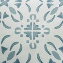 Adason Blue/White King Comforter Set