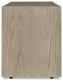 Dalenville Gray Over Ottoman Table