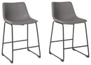 Centiar - Upholstered Barstool (2/cn)