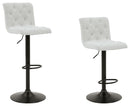 Gaddison - Tall Uph Swivel Barstool(2/cn)