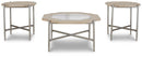 Varlowe Bisque Table (Set of 3)