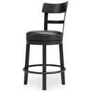 Valebeck - Uph Swivel Barstool (1/cn)