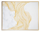 Richburgh White/Gold Finish Wall Art
