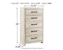Cambeck - Five Drawer Chest