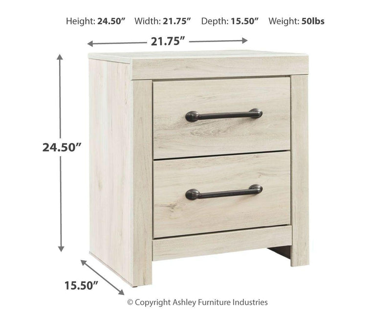 Cambeck - Two Drawer Night Stand