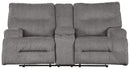 Coombs - Dbl Rec Pwr Loveseat W/console