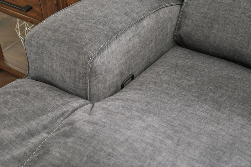 Coombs - Dbl Rec Loveseat W/console