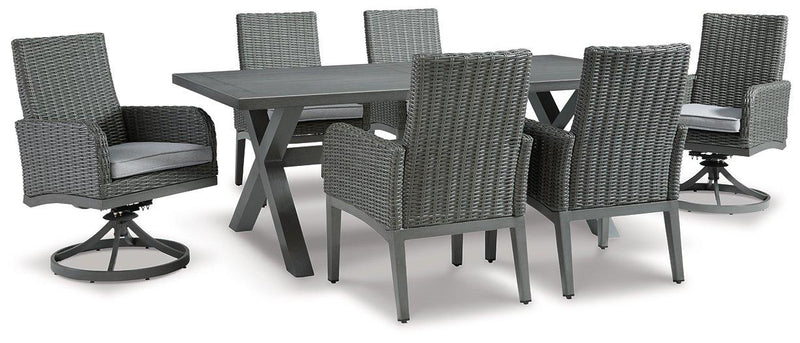 Elite Park 7-Piece Outdoor Dining Package