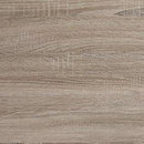 Soho Light Brown/Gunmetal Home Office Desk and Shelf