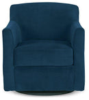 Bradney Ink Swivel Accent Chair
