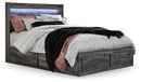 Baystorm Bed with 4 Storage Drawers