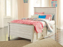 Willowton Bed with 2 Storage Drawers