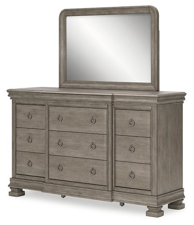 Lexorne Dresser and Mirror Lexorne Dresser and Mirror