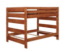 Wrangle Hill Amber Wash Full-over-Full Bunk Bed