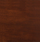 Wood Top Espresso End Table