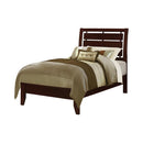 Serenity Twin Bed Rich Merlot