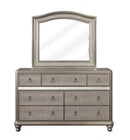 Bling Game Dresser Mirror With Arched Top