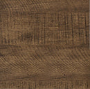 Rustic Amber Three-Drawer Accent Cabinet