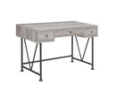 Guthrie Industrial Grey Driftwood Writing Desk