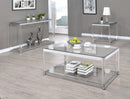 G720748 Contemporary Chrome Side Table