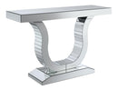 G930010 Contemporary Mirrored Console Table