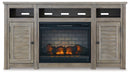 Moreshire 72" TV Stand with Electric Fireplace