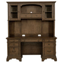 Hartshill Credenza Desk with Hutch