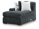 Midnight-Madness Sectional with Chaise