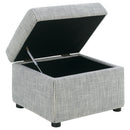 Winter Storage Ottoman