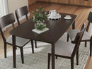 Mallenette Dining Table and 4 Chairs (Set of 5)