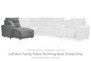 Modmax II Power Reclining Sectional with Chaise and Audio Consoles