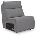 Modmax II Power Reclining Sectional with Chaise and Audio Consoles