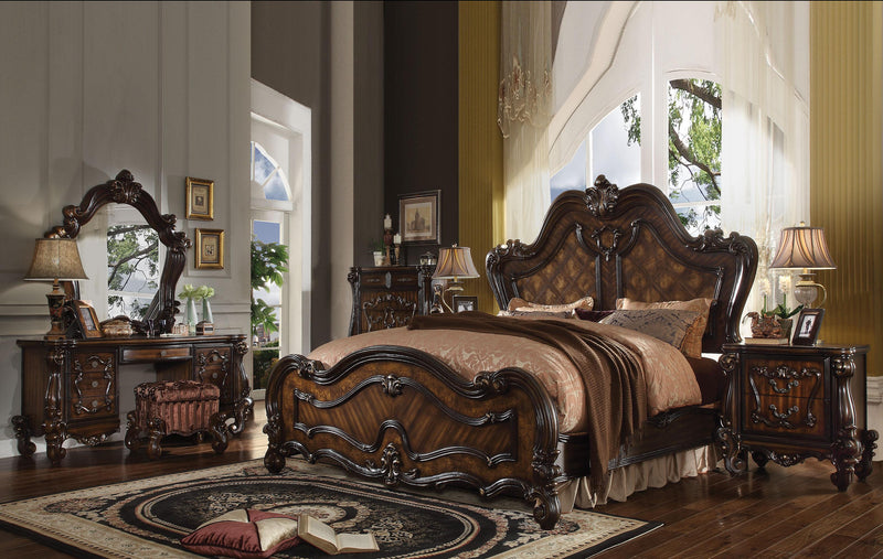 Versailles Cherry Oak Queen Bed image