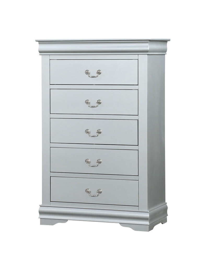 louis philippe dresser grey SETB3550 LOUIS PHILIP Dresser-Nightstand
