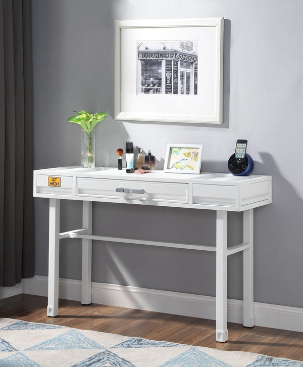 Cargo White Vanity Desk image