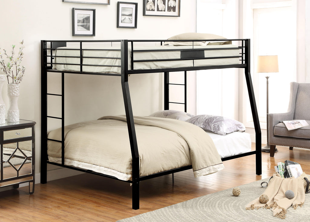 Limbra Sandy Black Full XL Queen Bunk Bed