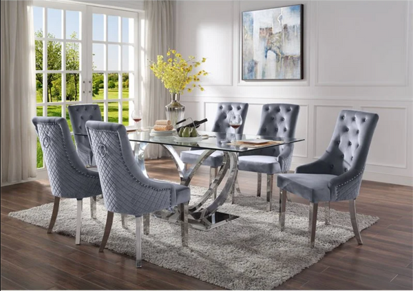 Mirrored living room online set