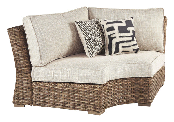 Beachcroft - Curved Corner Chair W/cushion image