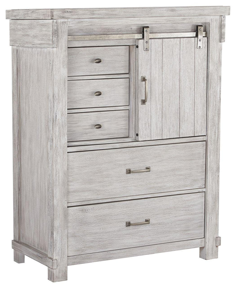 Brashland - Five Drawer Chest - Distressed Finish image