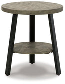 Brennegan Gray/Black End Table image