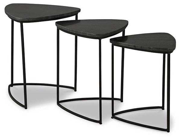 Olinmere Black Accent Table (Set of 3) image