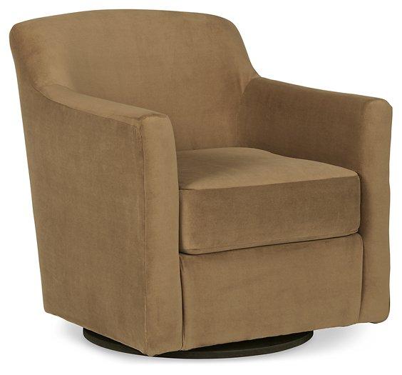 Bradney Honey Swivel Accent Chair image