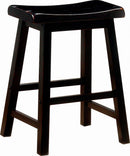 Transitional Black Counter-Height Stool image